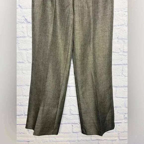 Talbot Vintage Metallic Lined Wool Blend Ankle Pants - Picture 6 of 8